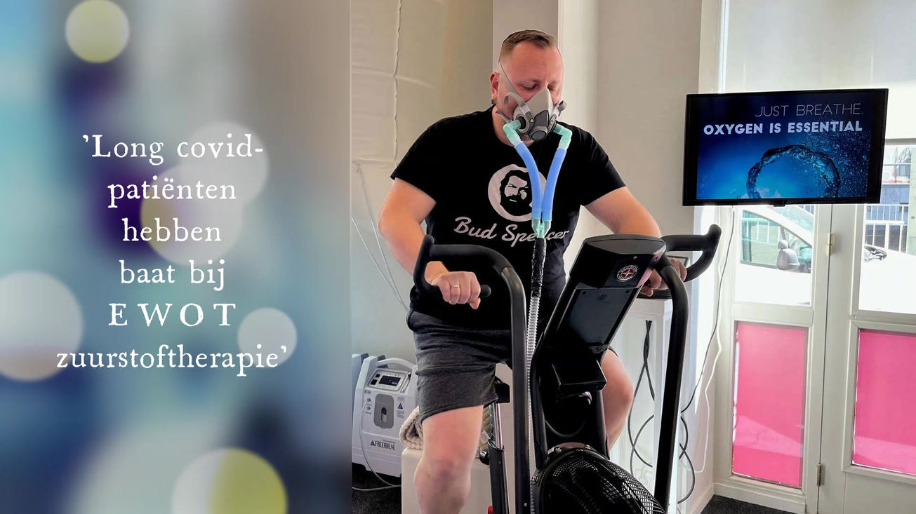 Zuurstoftherapie EWOT helpt bij longcovid en burnout